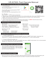 VGC VR-N7500 User manual