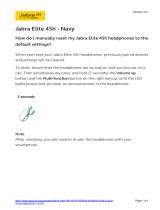 Jabra Elite 45h User manual