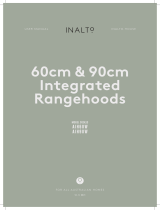 Inalto AIH series 60cm & 90cm Integrated Rangehoods User manual