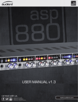 Audient 8Channel Mic Preamp User manual