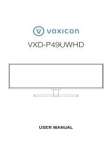 VOXICON VXD-P49UWHD User manual