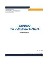 SEWOO LK-P20ll User manual