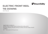 BraunAbility EF Series Electric Front Reel Tie-Downs User manual