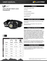 Luxpro LP347 User manual
