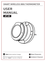bol com AT-02 Smart Wireless BBQ Thermometer User manual