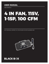 Black Box WMD-1075FAN-U User manual