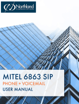 Northland MITEL 6863 SIP User manual