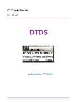 DTDS 622 User manual