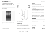 Fisher & Paykel RF201ADUSB5 User manual