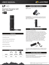 Luxpro LP145 User manual