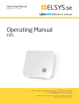 ELSYS ERS LoRaWAN Wireless Sensor User manual