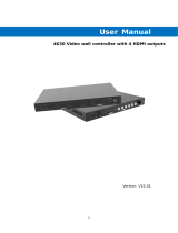 hdtvsupply 4K30 Video wall controller User manual