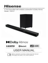 Hisense HS312 User manual