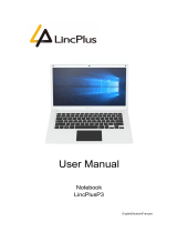 LincPlus P3 Notebook Portable Laptop User manual