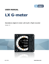 LXNAV G-Meter Standalone digital G-meter User manual