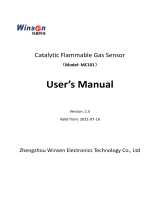 Winsen MC101 User manual