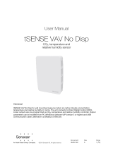 SenseAir CO2 Temperature and Relative Humidity Sensor User manual