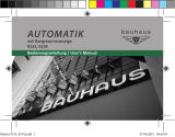 Bauhaus 9133 User manual