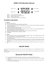 Skmei 1743 User manual