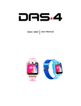 DAS 4 DAS-4 SG63 Rubber Strap Kids Smartwatch User manual