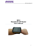 Marson MR12 User manual