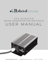 natural ozone Spa-Zonator Ozone Generator for Spa Pools User manual