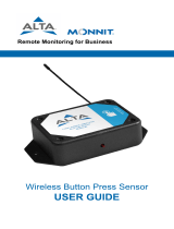 ALTA Long Range Wireless Button Press Sensor User manual