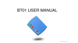 Eelink BT01 User manual