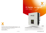 SolaX Power X1 User manual