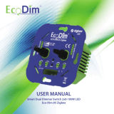 EcoDim Smart Dual Dimmer Switch User manual