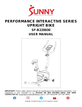 Sunny Health and Fitness SF-B220030 User manual