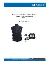 COMPCOOLER MLCS-12200 Motorcycle Rider Liquid Chiller System User manual