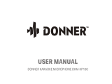 Donner DKM-KP100 User manual