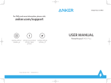 Anker 400 Plus User manual
