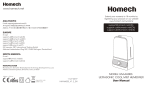 Homech HM-AH003 User manual