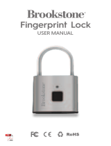 Pulsetv Keyless Fingerprint Lock User manual