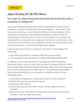 Jabra EVOLVE 65 User manual