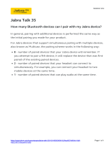 Jabra Talk 35 User manual
