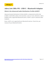 Jabra Link 380c MS User manual