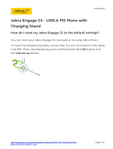 Jabra Engage 55 User manual