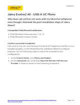 Jabra Evolve2 40 User manual