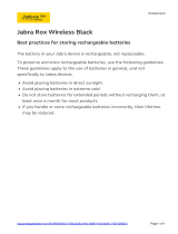 Jabra ROX Wireless User manual
