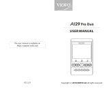 VIOFO A129 Pro Duo User manual