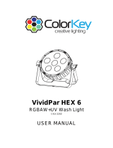 ColorKey VividPar HEX 6 User manual