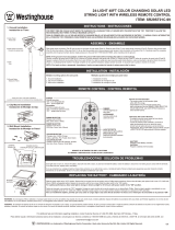 Westinghouse SR29ST01C-99 Solar Powered String Light User manual