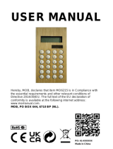 MOB MO6215 User manual