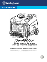 Westinghouse iGen4500DF User manual