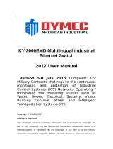 Dymec KY-3000EMD Multilingual Industrial Ethernet Switch User manual