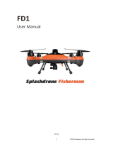 SWELLPRO FD1 Splash waterproof Fisherman drone User manual
