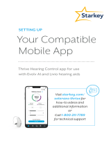 Starkey Thrive Hearing Control App User manual